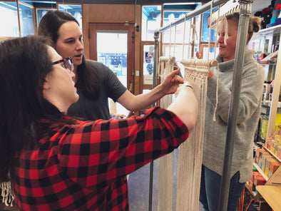 Kindred Post Workshops: Beginner Macrame with Jessica Hoffman