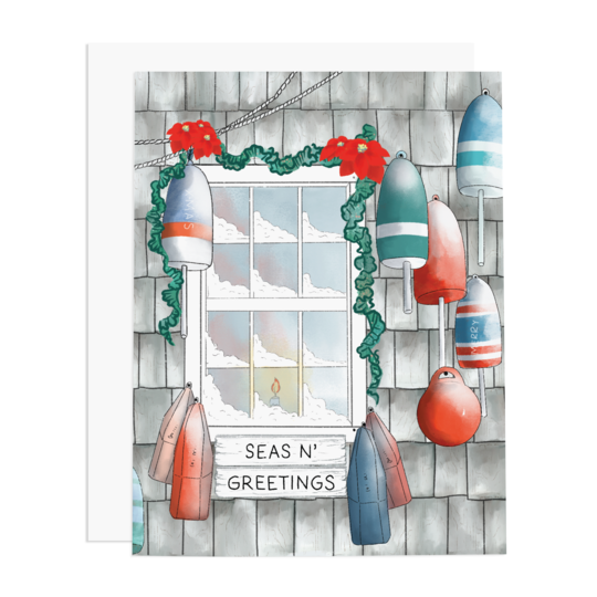 Buoys Seas N' Greetings Greeting Card