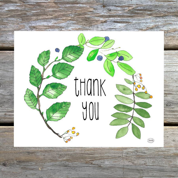 Thank You Note Card