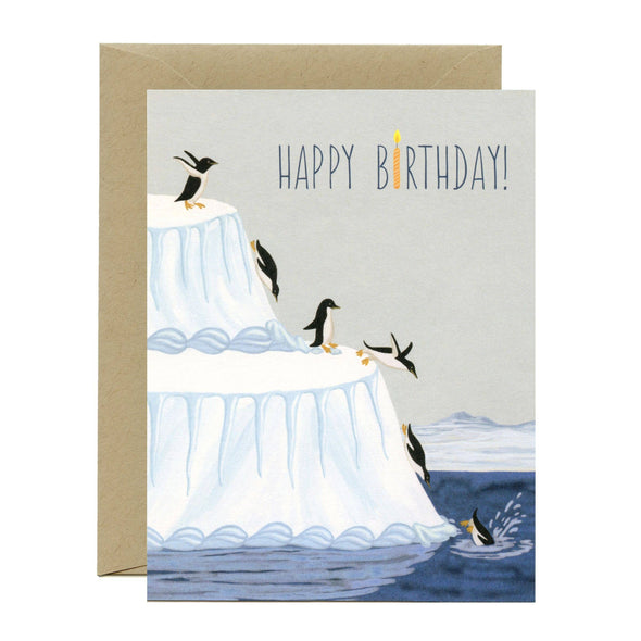 Penguin Birthday Card