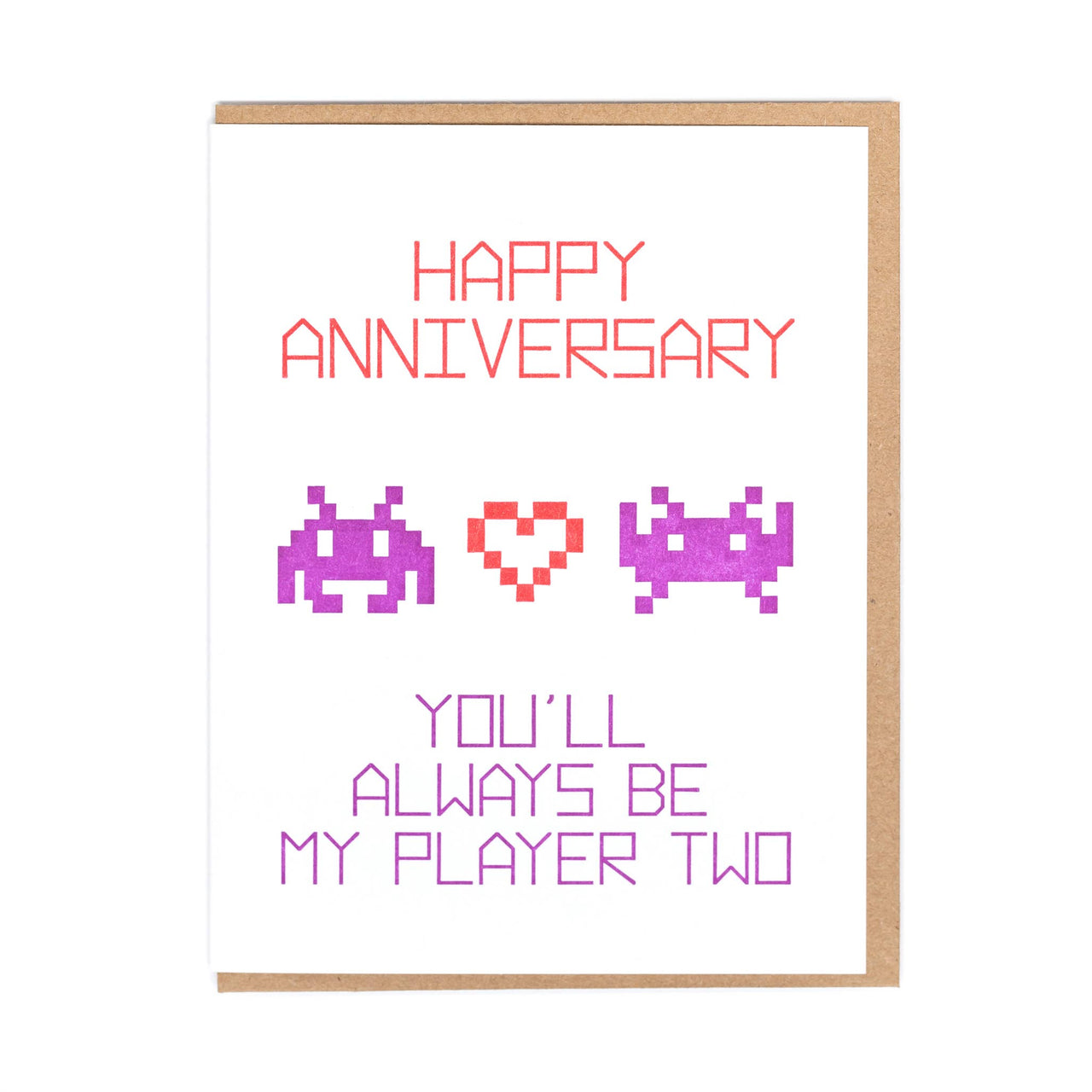 Player Two Greeting Card