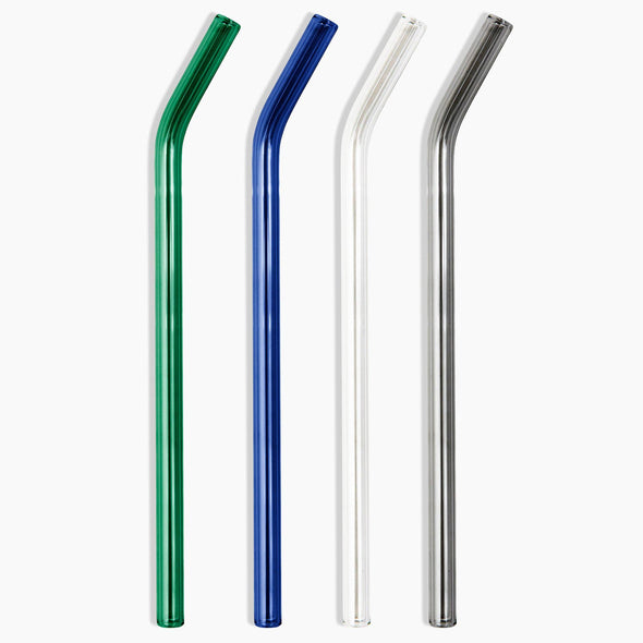 Glass Straws in Cool Set