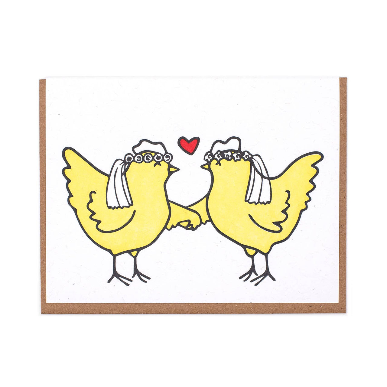 Hen Wedding Greeting Card