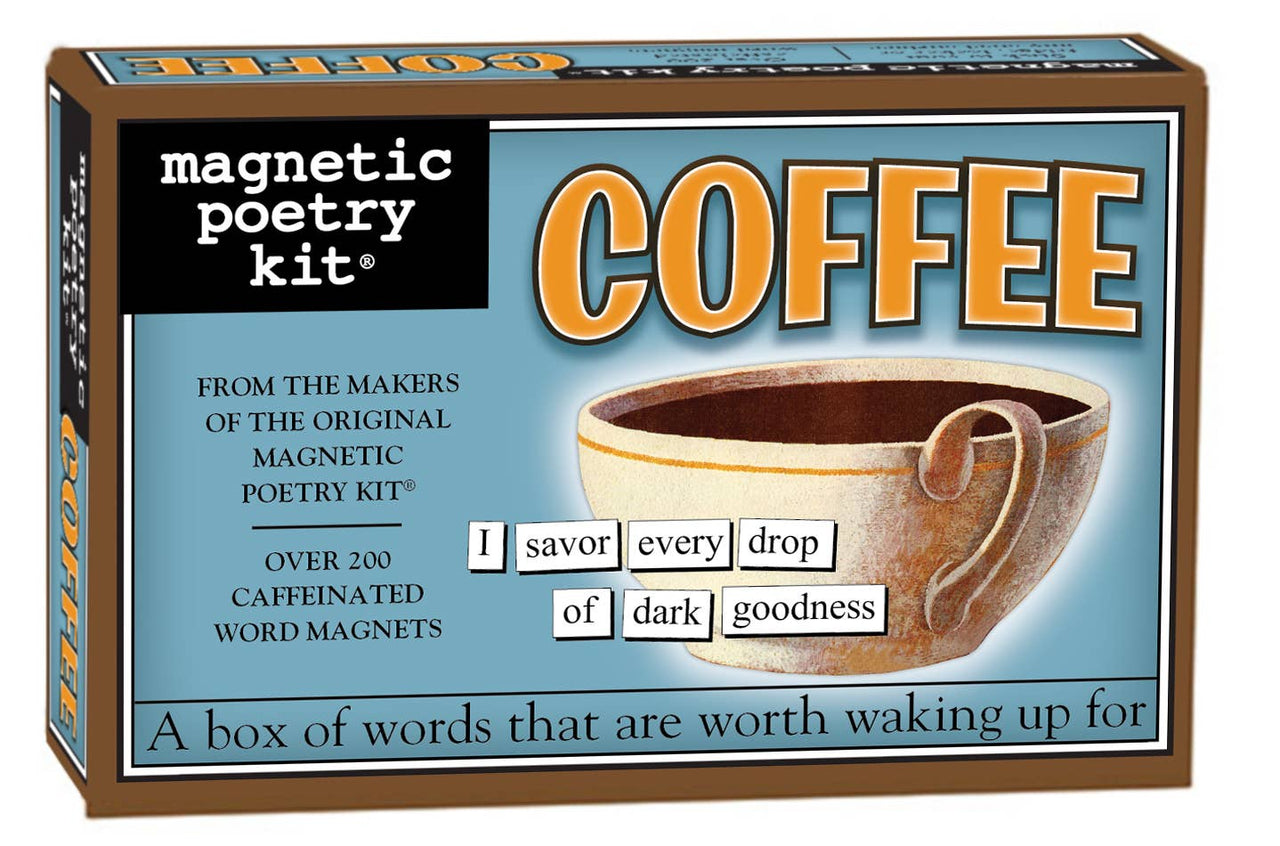 Coffee Magnetic Poetry Kit