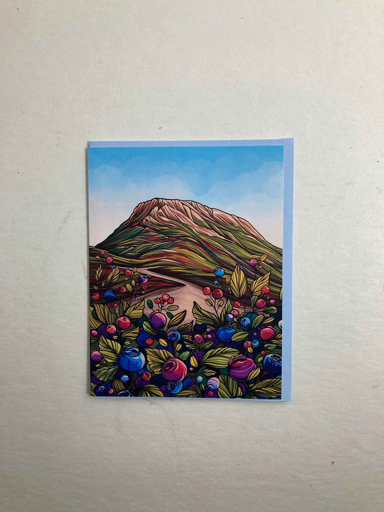 Blueberry Hill Greeting Card