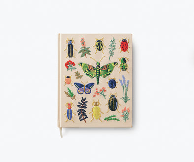 Curio Embroidered Fabric Sketchbook