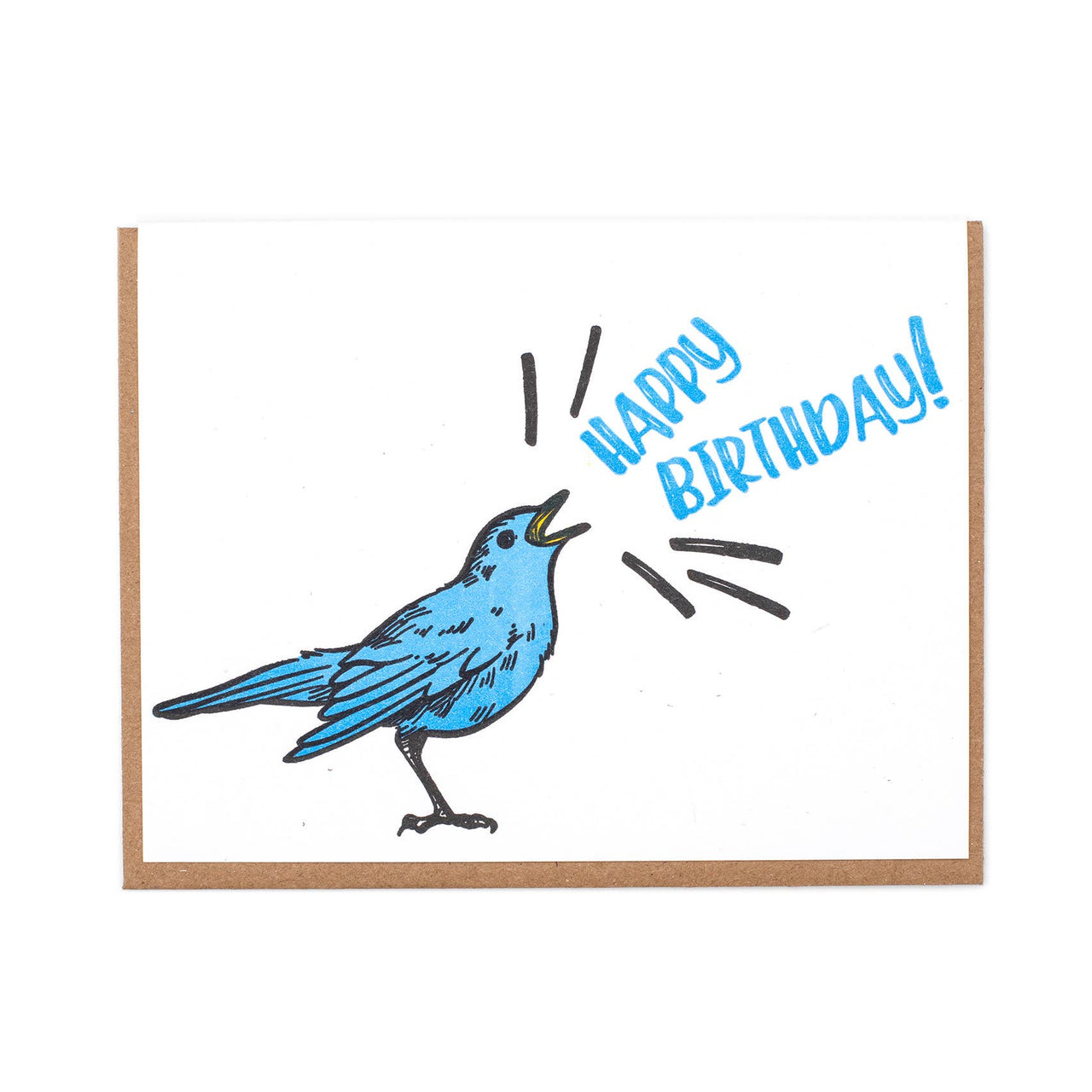 Birdie Birthday Greeting Card