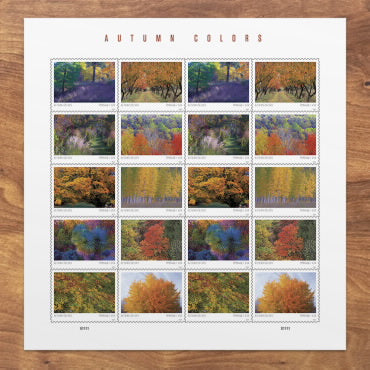 *Forever Letter Stamps: Autumn Colors*