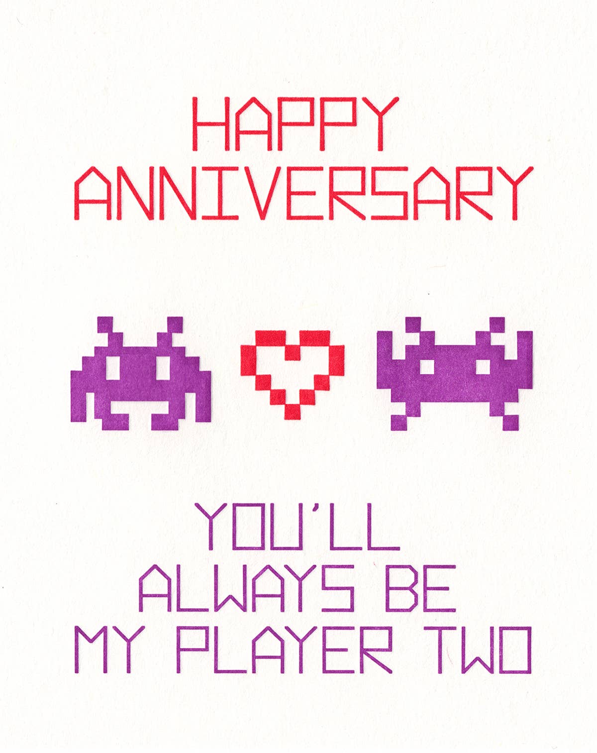 Player Two Greeting Card