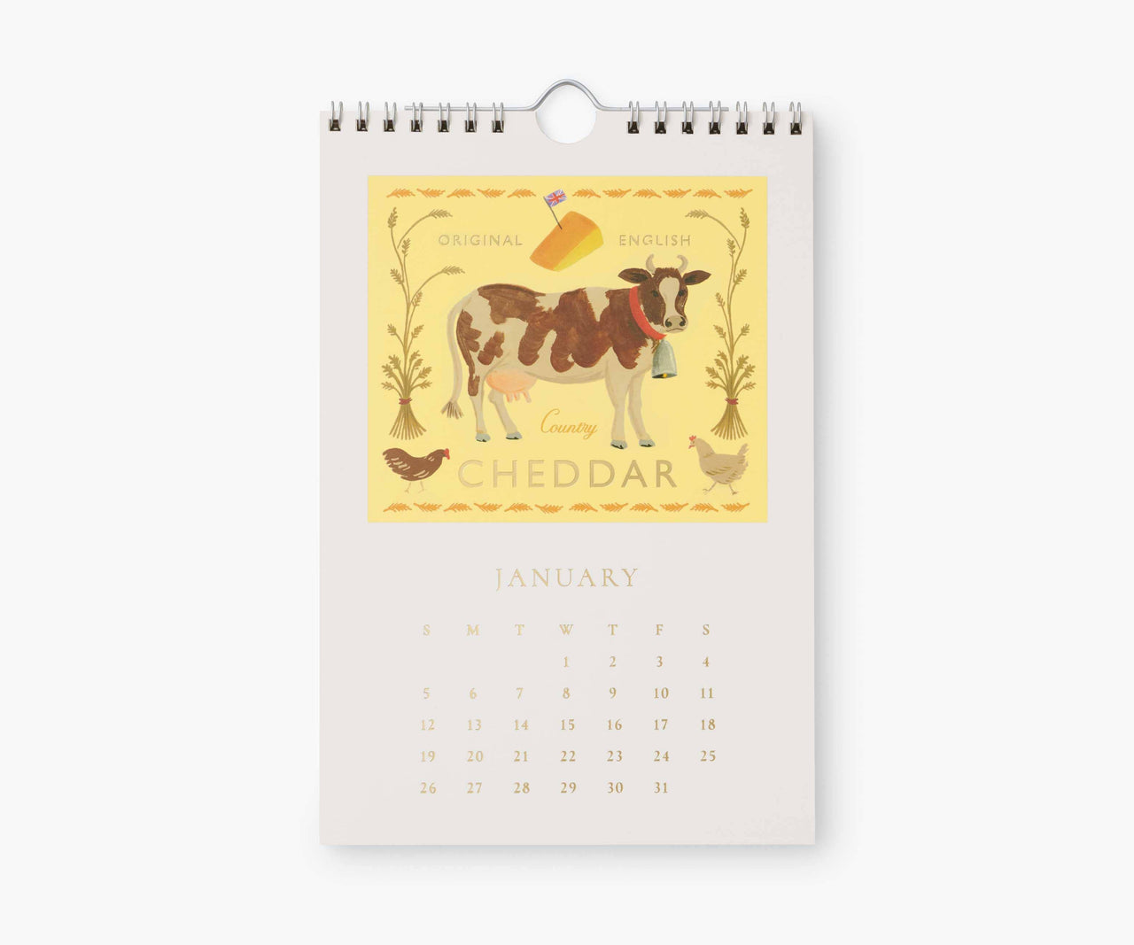 2025 Cheese Kitchen Calendar