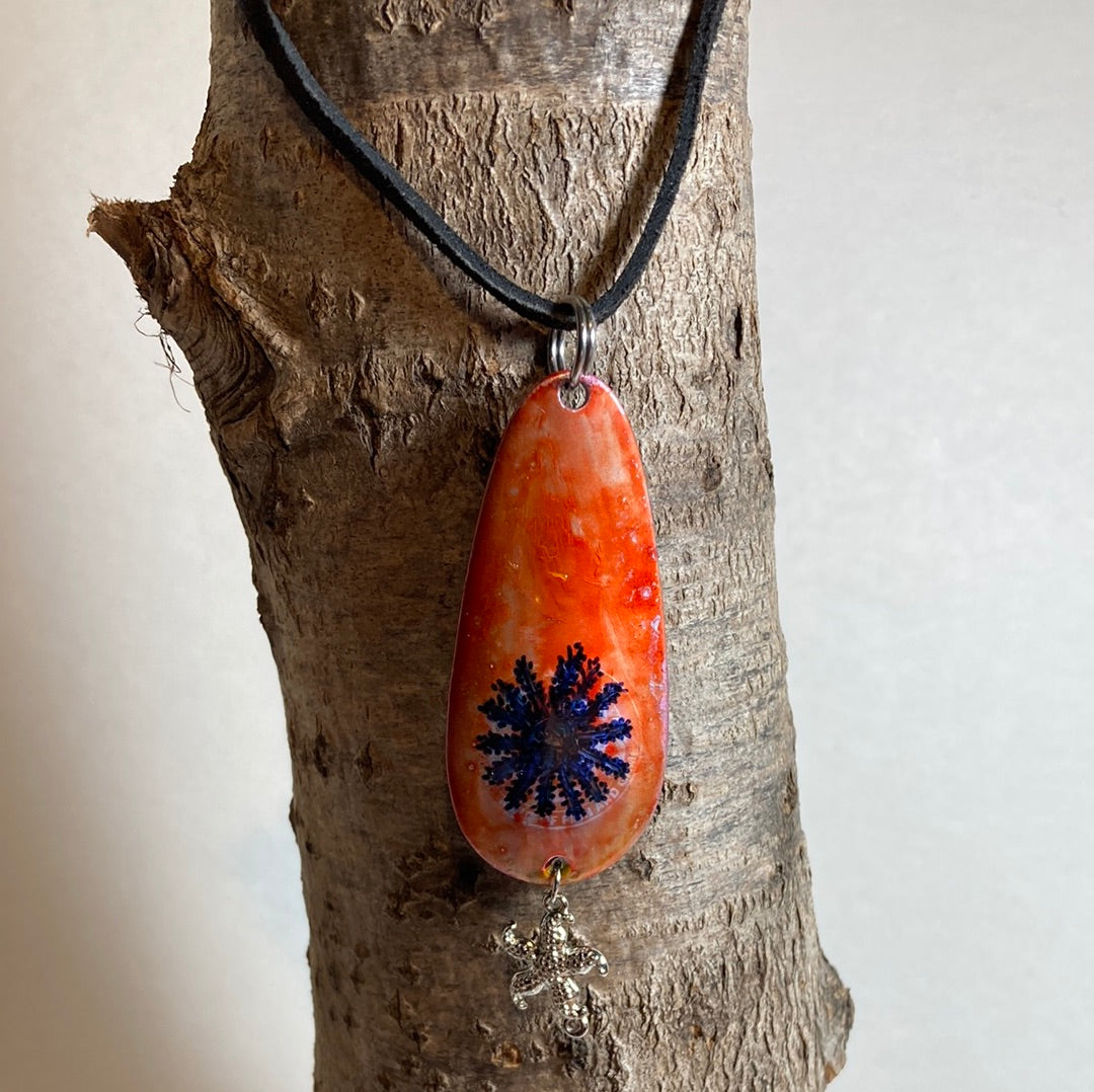 Lure Necklace - Orange II