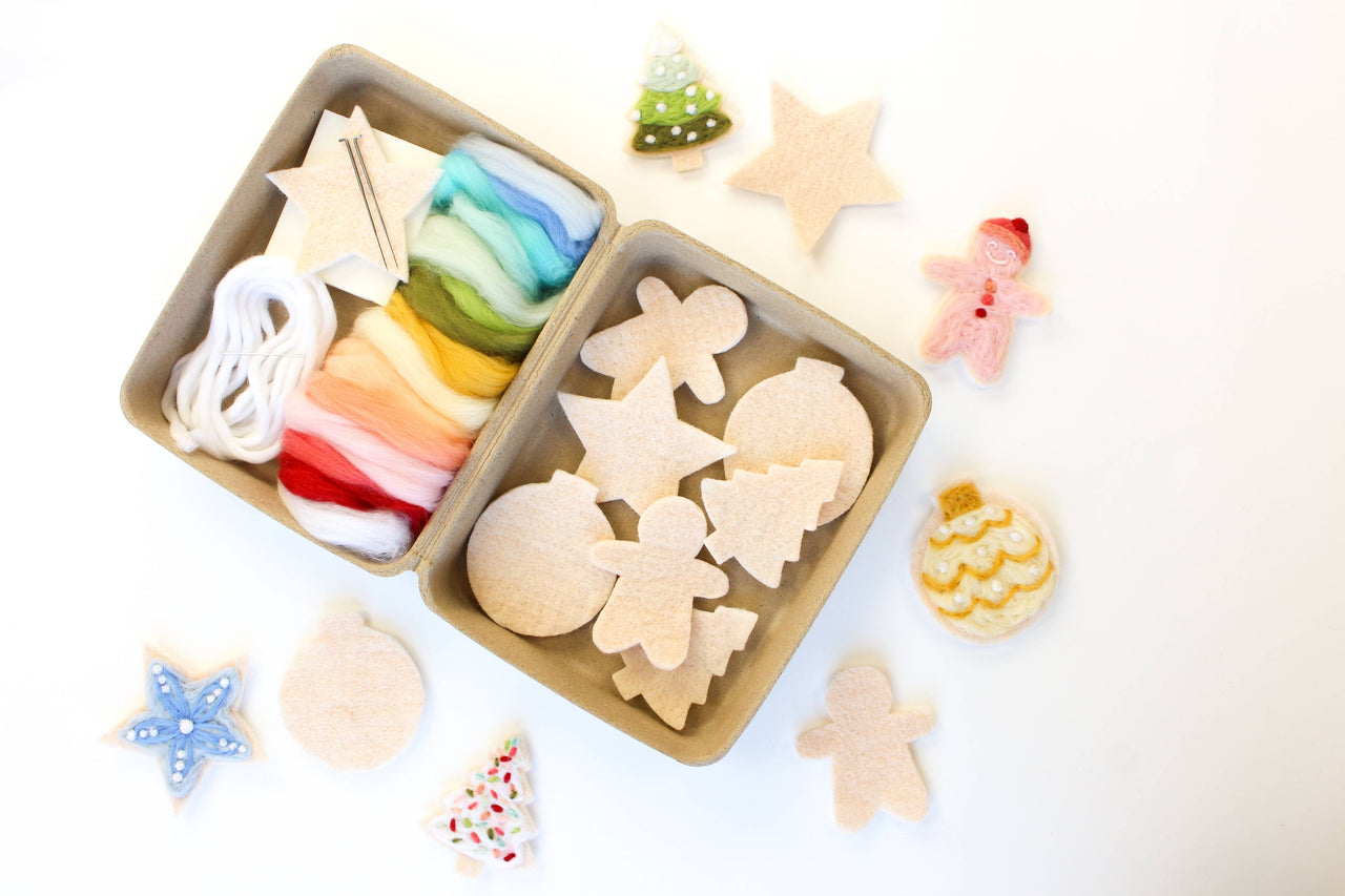 Sugar Cookie Felting Craft Kit: Multi Maker Kit