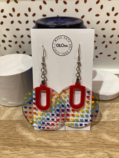 Circle of Love Earrings