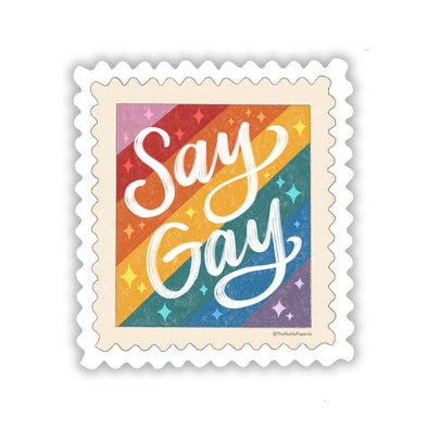 Say Gay Sticker