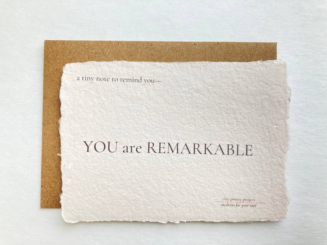 YOU are REMARKABLE: LIFT ME UP! CARD