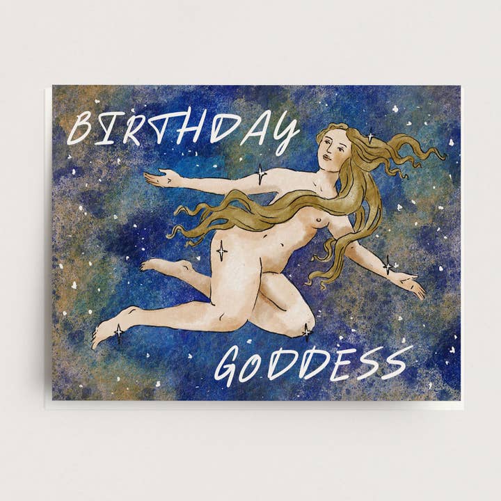 Birthday Goddess Card