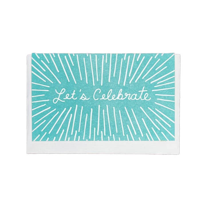 Let's Celebrate Enclosure Card