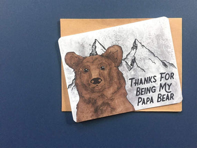 Papa Bear Card