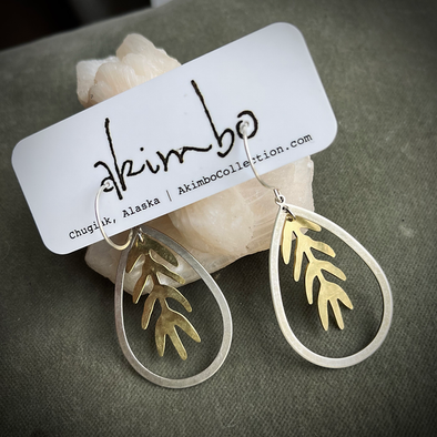 Branch in Light Earrings