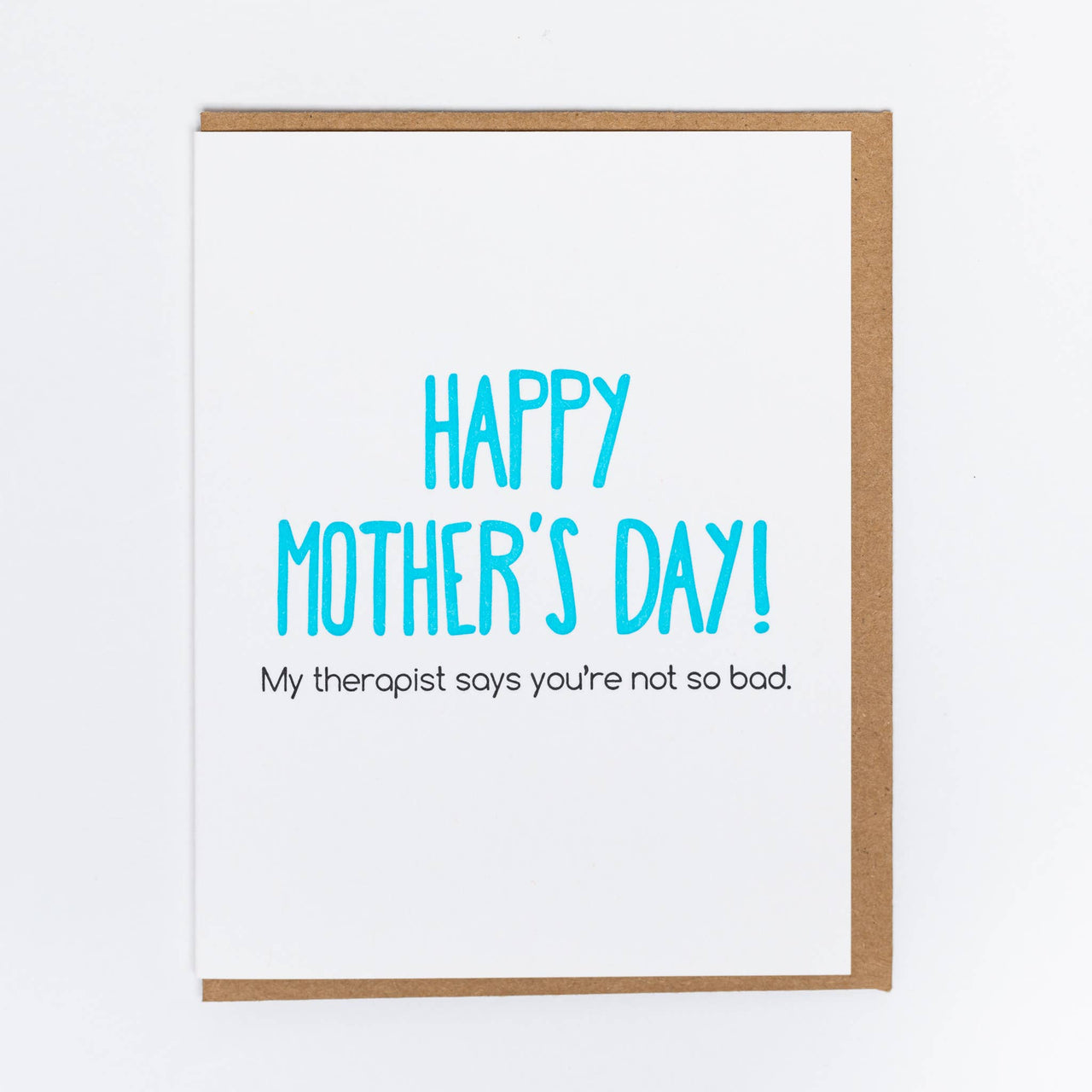 Therapist Mother's Day Greeting Card