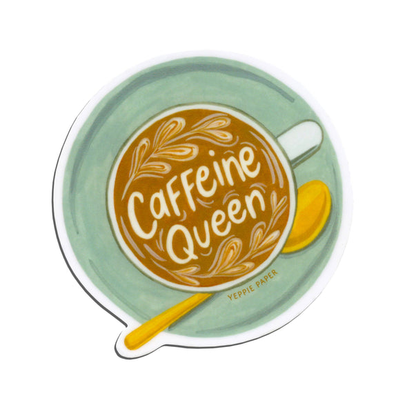 Caffeine Queen Sticker