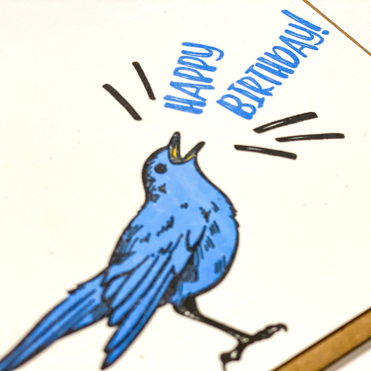 Birdie Birthday Greeting Card