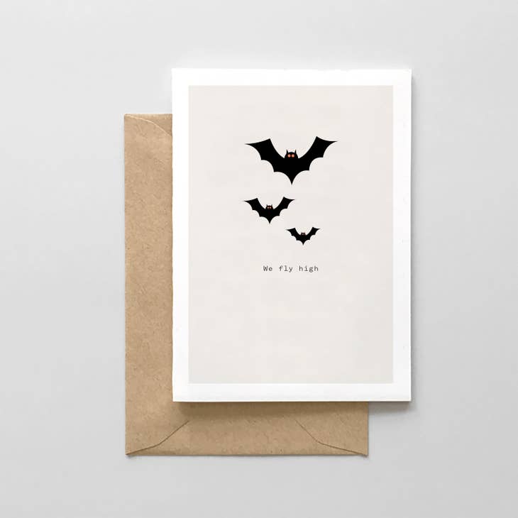 We Fly High - Halloween Card