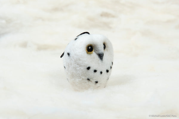 Snow Owl Ornament