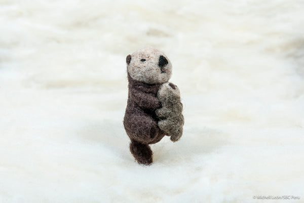 Sea Otter with Pup Ornament