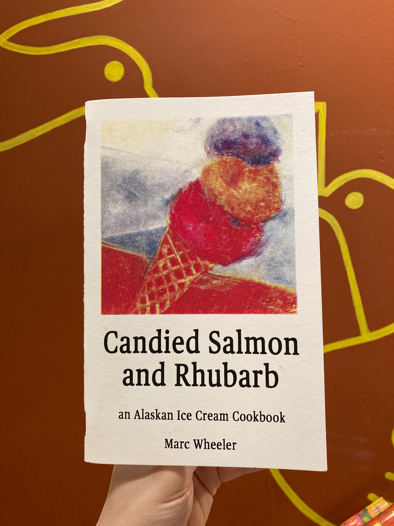 Candied Salmon and Rhubarb: An Alaskan Ice Cream Cookbook (ft. cover by MK MacNaughton)