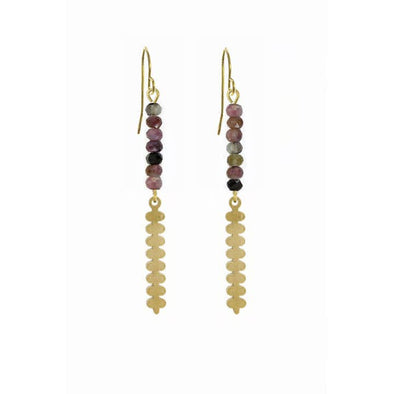 Rattlesnakes Tourmaline Earrings