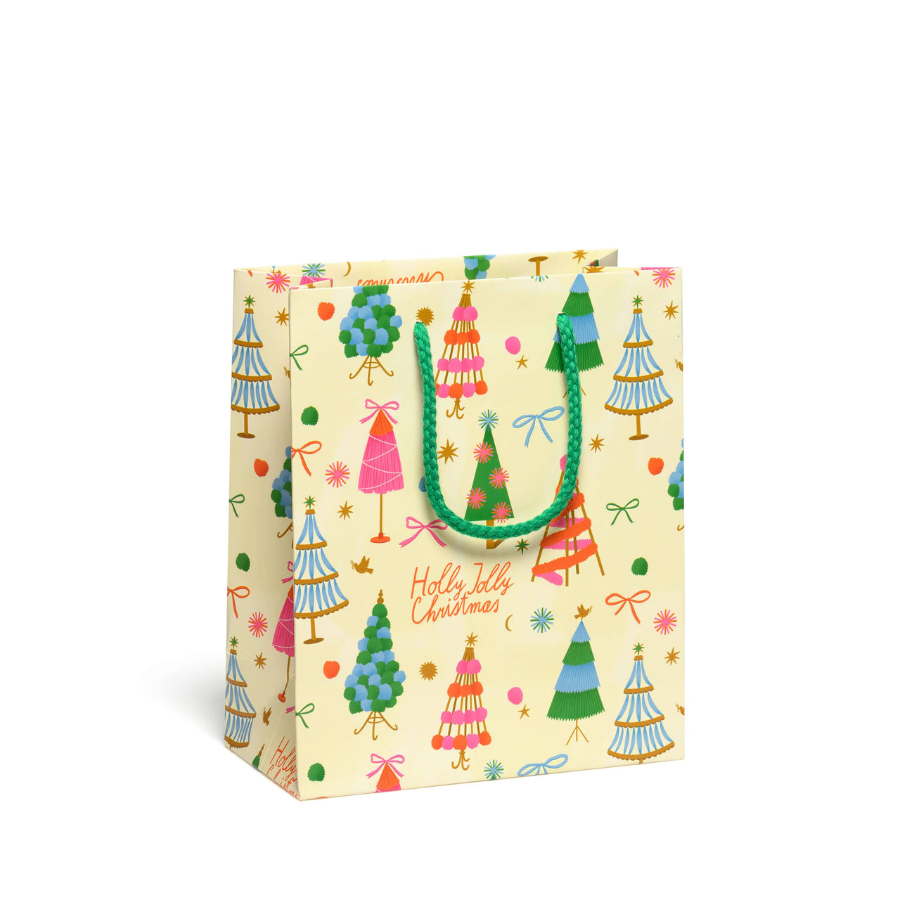 Holly Jolly Trees gift bags: Medium