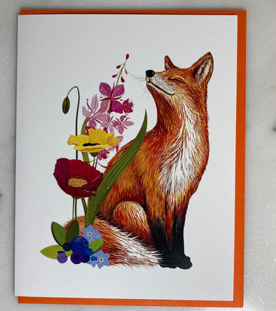 Foxy Greeting Card