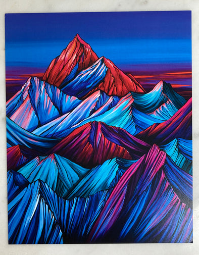 Alpenglow 8x10 Print