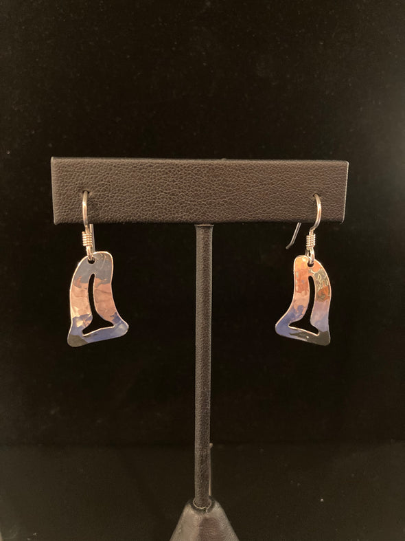 Kéet Gooshi (Killer Whale Fin) Earrings