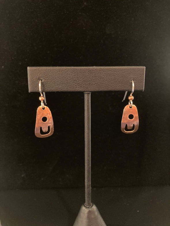 Tiny U Earrings