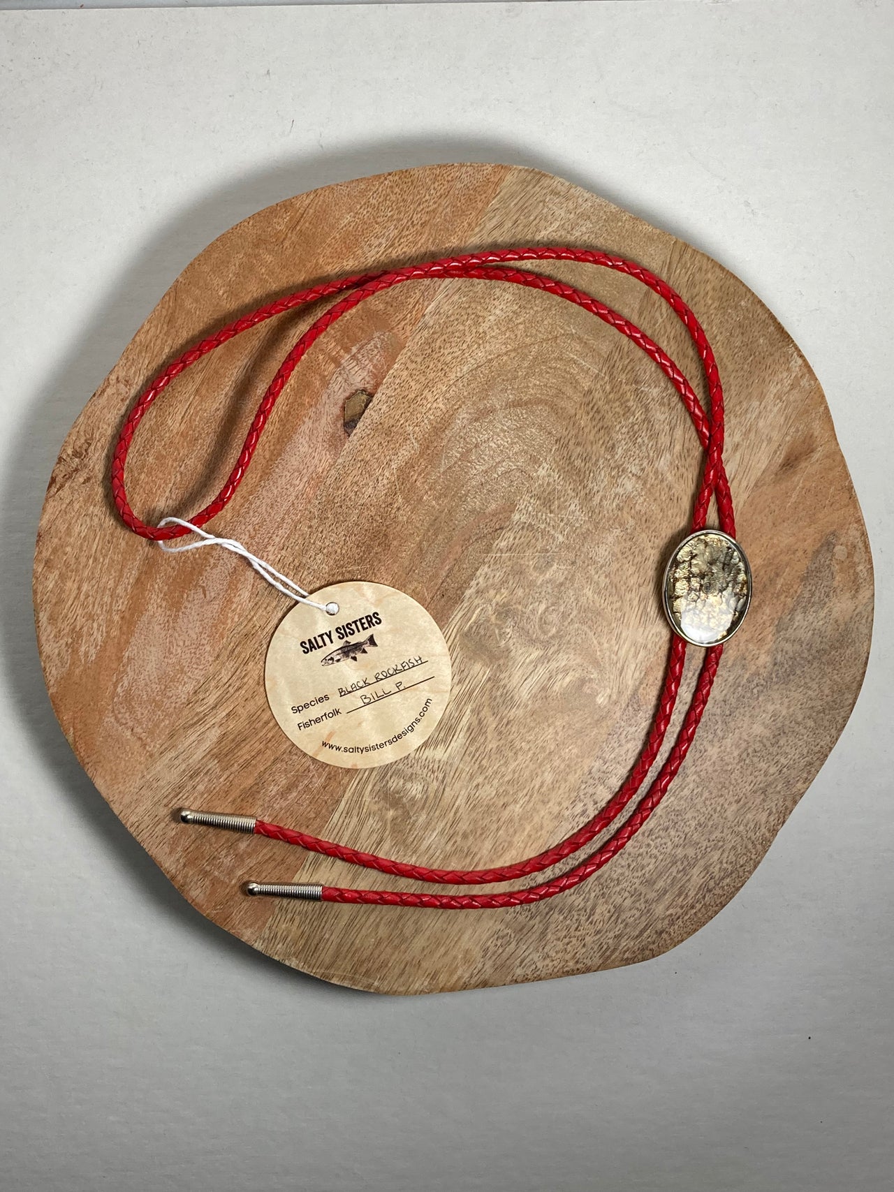 Large Pendant Bolo Tie