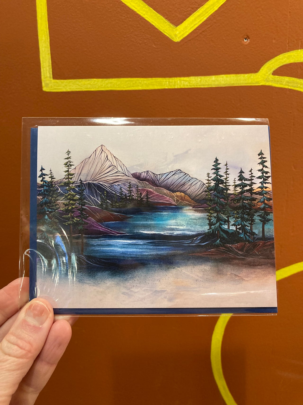 Rainbow Hills Greeting Card