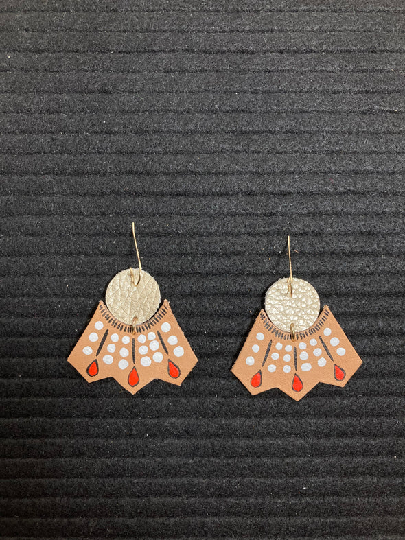 Fan Earrings Small