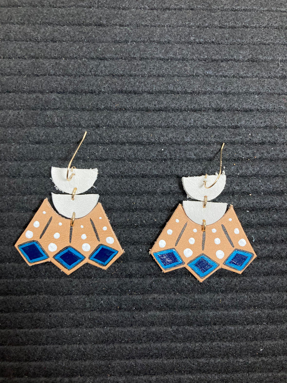 Fan Earrings Small