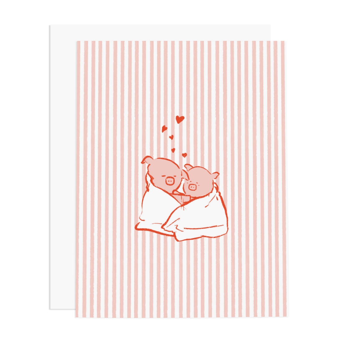 Piggies in a Blanket Greeting Card