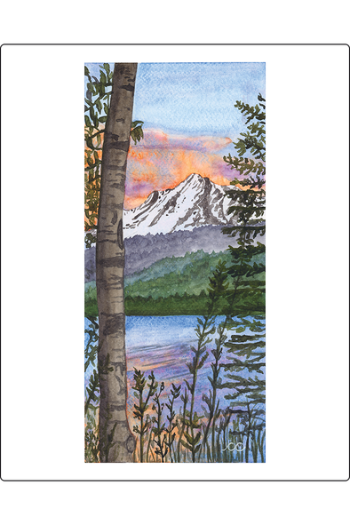 Muncho Lake Print