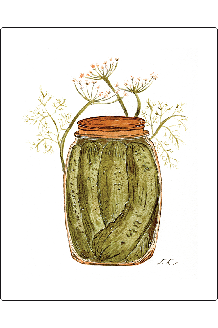 Pickle Jar Print