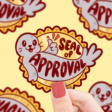 Seal of Approval Vinyl Sticker