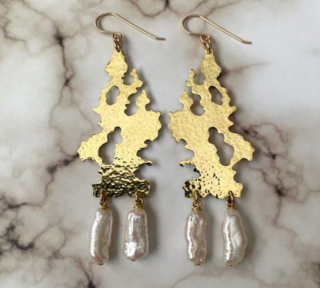 Brass Design Style #26 Earrings