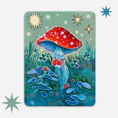 Starry Mushroom Sticker