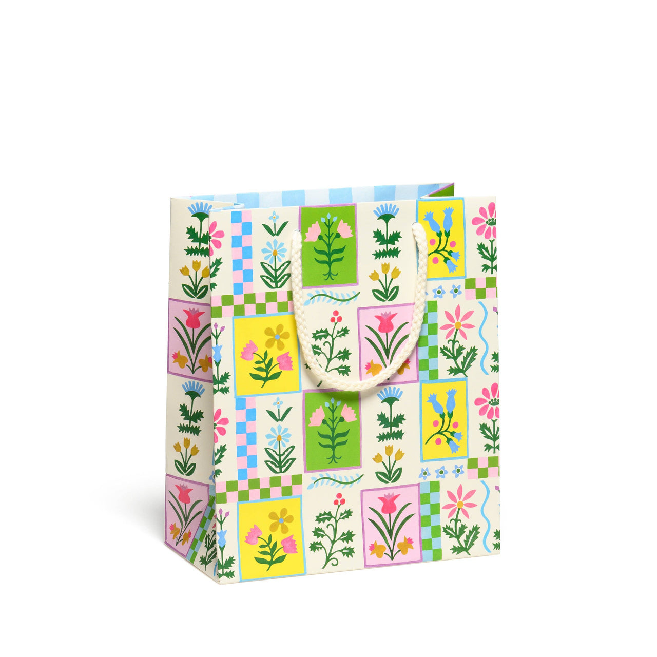 Retro Flower gift bags: Medium