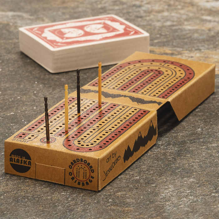 Cardboard Cribbage- The Alpine Pack