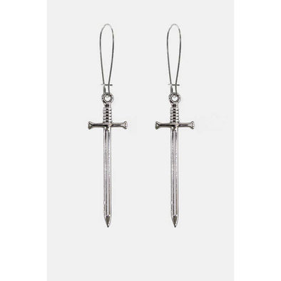 Steel Swords Earrings