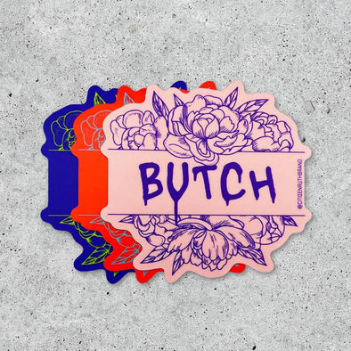 Butch Sticker